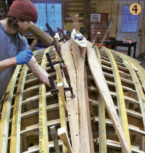 Glued-Edge Carvel Planking – Mastering Skills with the WoodenBoat School