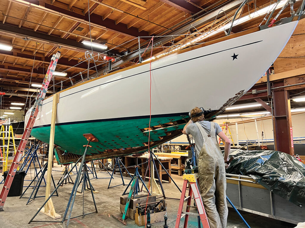 The Concordia yawl MATINICUS.