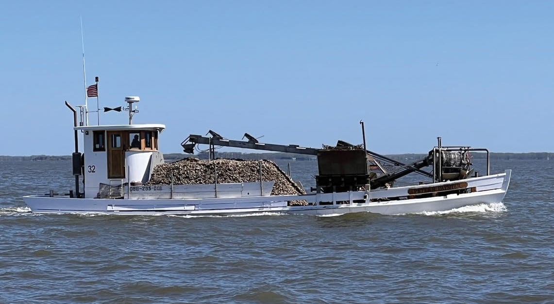 The oyster schooner PETER R. PAYNTER.