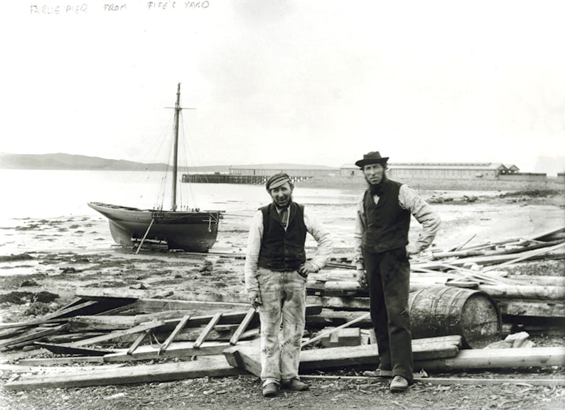 View of the Fife yard.