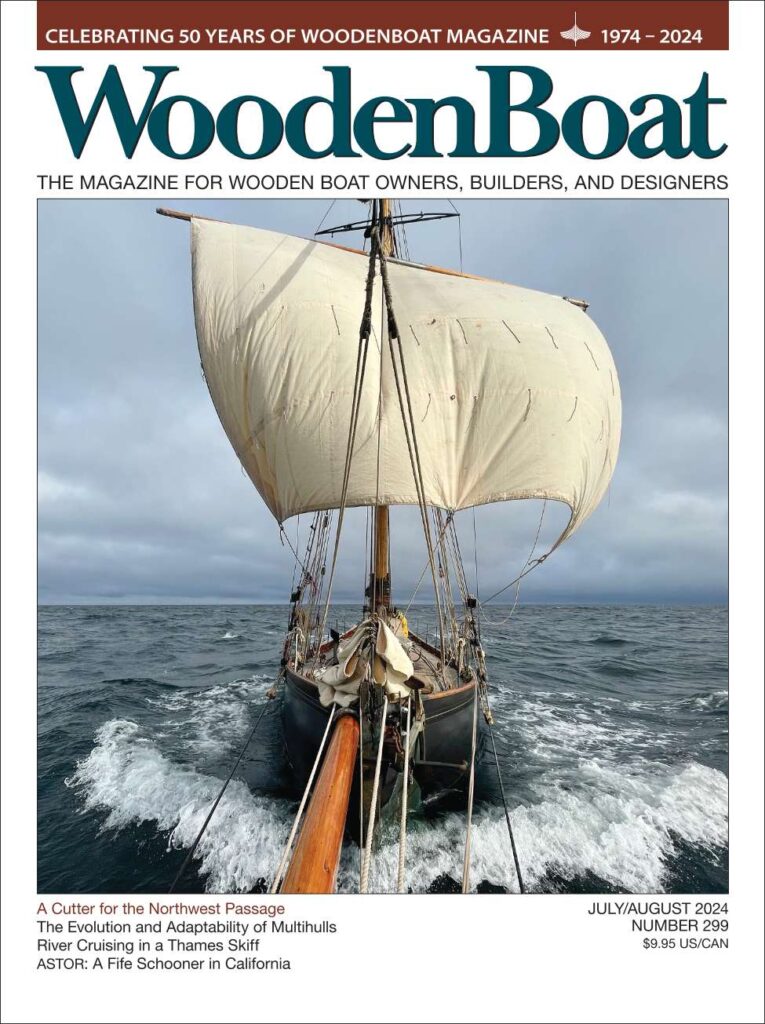 WoodenBoat July/August 2024 issue cover.