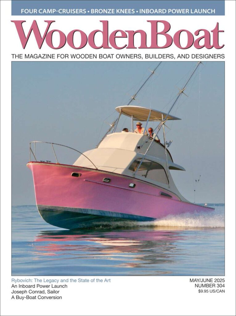 WoodenBoat May/June 2025 issue cover.